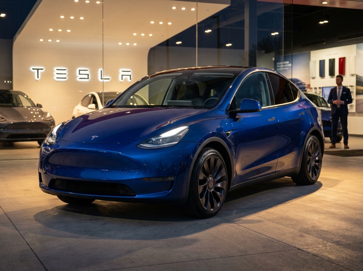 2024 Tesla Model Y Blue